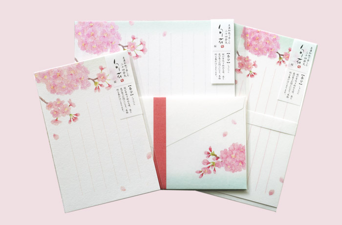 桜のレターセット/一筆箋/はがき
