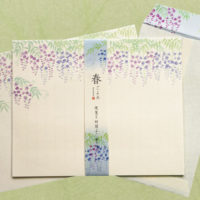 藤の花 和紙レターセット
